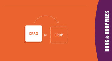 File Upload With Drag & Drop